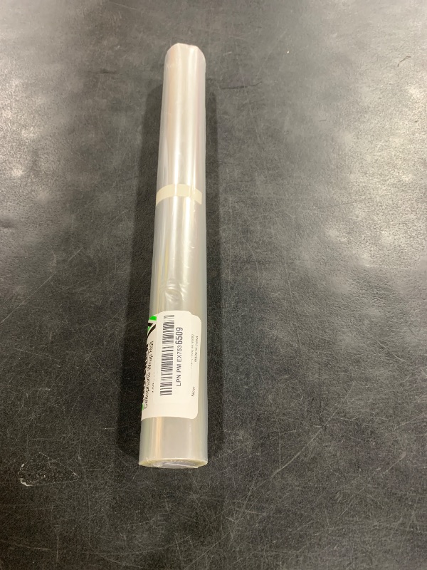 Photo 1 of Vanhench Clear Cellophane Wrap, 16" x 100' 3Mil Thick Cellophane Wrap Roll for Gift Basket Treats Goodie Bouquet Flower Wrapping, Clear Plastic Wrap for Gifts, Easter Gift Wrapping for Eggs