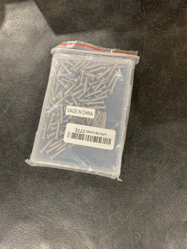 Photo 1 of #10 x 1 (100 Pack) Pan Head Phillips Screws Sheet Metal Self-Tapping Screws, 304 Stainless Steel Screw