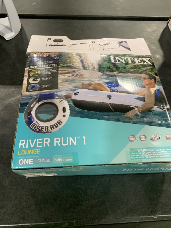 Photo 1 of Intex River Run I Sport Lounge, Inflatable Water Float, 53" Diameter