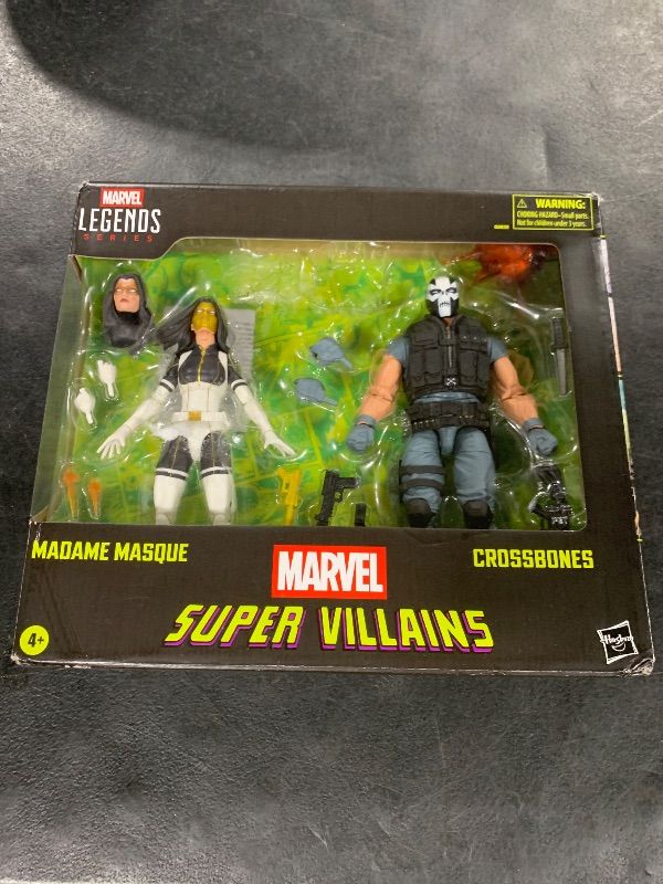 Photo 1 of Marvel Legends Series Madame Masque & Crossbones, Marvel Super-Villains Comics Collectible 2-Pack, 6-Inch Action Figures (Amazon Exclusive)