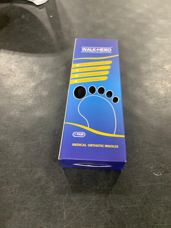 Photo 1 of Inserts Relieve Plantar Fasciitis - Flat Feet Insoles Arch Supports, Orthotic Insoles for Foot Pain Arch Pain Reduce Muscle Fatigue Absorb Shock (Mens 6-6 1/2 | Womens 8-8 1/2)