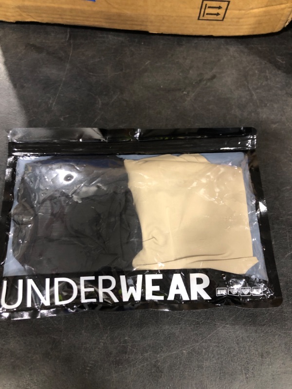 Photo 1 of Boyshort Underwear for Women Seamless Boxer Briefs High Waisted Ladies Boyshorts Panties Full Coverage 2 Pack
