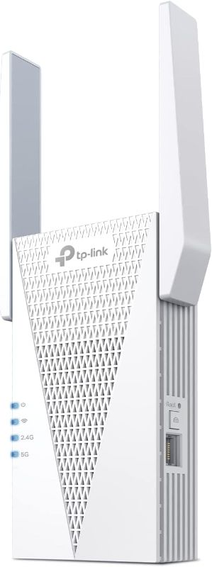 Photo 1 of TP-Link AX3000 WiFi 6 Range Extender | PCMag Editor's Choice | Dual-Band Wireless Repeater w/Ethernet Port | Up to 2400 Sq. Ft., 64 Devices | Internet Signal Booster | APP Setup | EasyMesh (RE715X)
