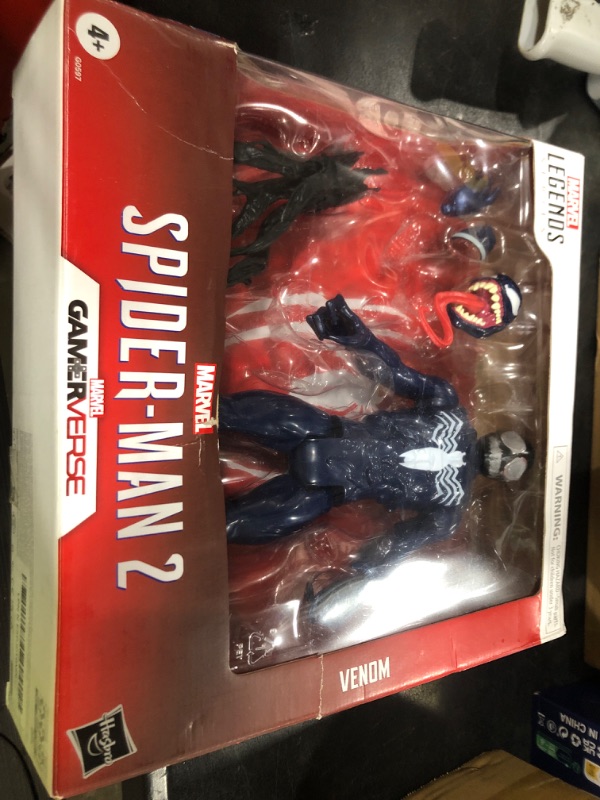 Photo 1 of Marvel Legends Series Gamerverse Venom, Spider-Man 2 Video Game-Inspired Collectible10.5 Inch Scale Action Figure