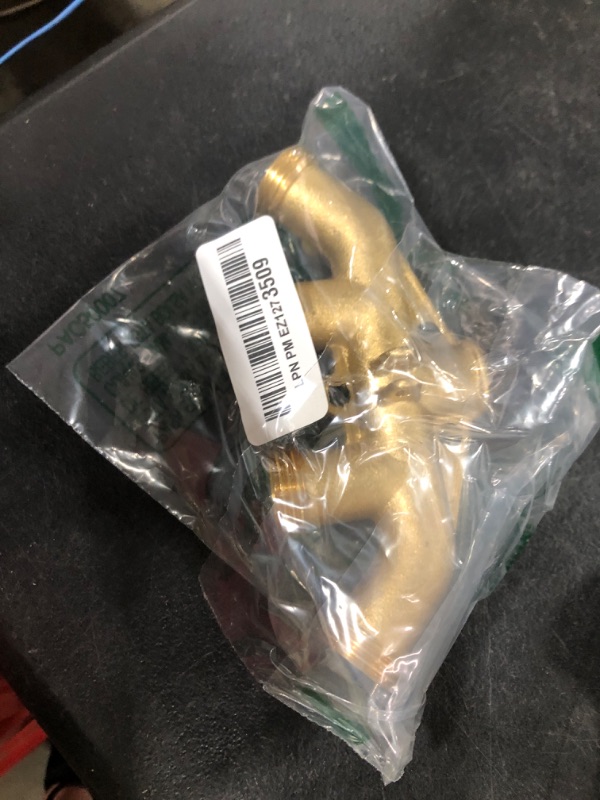 Photo 1 of Hourleey Brass 4 Way Heavy Duty Garden Hose Splitter, Water Hose Splitter for 3/4" Hose Connector, Hose Faucet Splitter Hose Spigot Adapter 4 Valves with 4 Rubber Washers & Tape