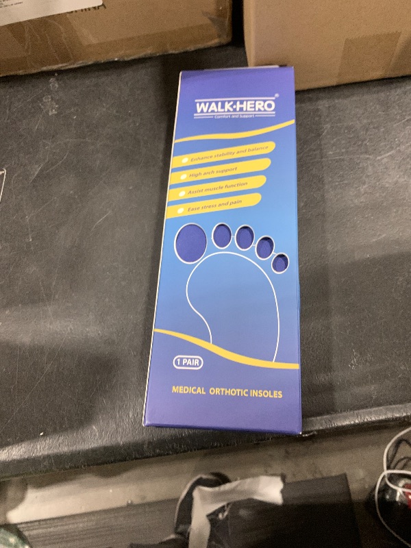 Photo 1 of Plantar Fasciitis Feet Insoles Arch Supports Orthotics Inserts Relieve Flat Feet, High Arch (Mens 6-6 1/2 | Womens 8-8 1/2)