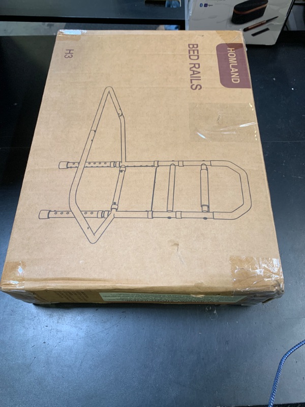 Photo 1 of Bed Rails for Elderly Adults Safety, Adjustable Bed Assist Rail for Seniors with Storage Pouch, Widened Support Surface and Secure Legs, Holds 350 Lbs - Fits Twin, Full, Queen, King Bedsds, Black