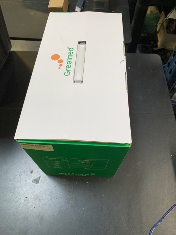 Photo 1 of MISSING POWER CORD ----------------------------------------------------------------------Greetmed Leg Massager with Heat and Compression for Circulation and Pain Relief, 6 Modes Foot Calf Thigh Knee and Leg Compression Massage Boots for Swelling, Edema an