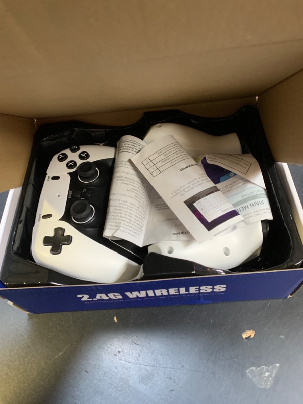 Photo 1 of **USED/INCOMPLETE** Retro Gaming Console, 20,000+ Retro Game Stick, 4K HD HDMI TV Game Stick, Built-in Classic Video Games 23 Emulators Plug & Play Game Console for TV with 2 Wireless Controllers