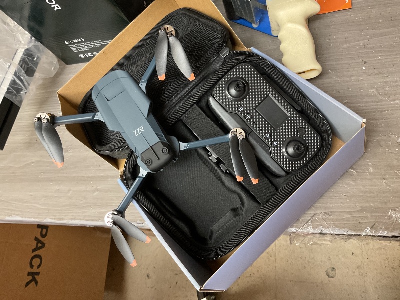 Photo 1 of 2650 ft Long Range Super Enduring Brushless Motor Drone with 84 Mins Super Long Flight Time, Drone with 4K HD Camera for Beginners, CHUBORY A77 WiFi FPV Quadcopter, Follow Me, Auto Hover, 3 Batteries