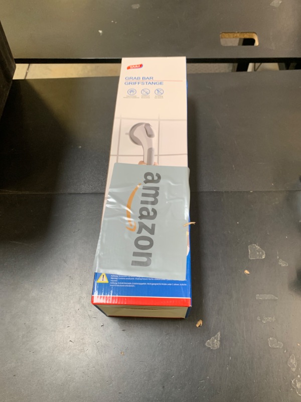 Photo 1 of TAILI Shower Grab Bar 16 Inch Suction Cup Grab Bars for Bathroom, Removable Shower Safety Handle Heavy Duty Bathtub Grip for Seniors & Elderly, Strong Handrails No Drilling Waterproof, Grey