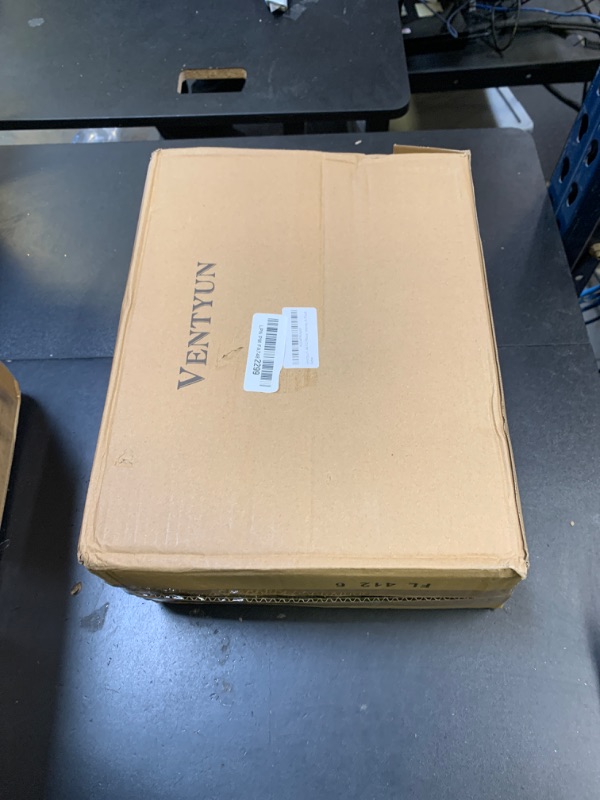 Photo 1 of 4" x 12" Floor Register Vent Covers 6-Pack, Walkable Powder-Coated Metal Vent Covers with Adjustable Airflow, Curved Safe Edges for Floor/Wall, Brown