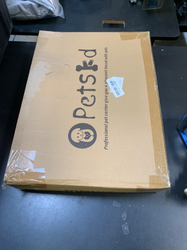 Photo 1 of Petskd Top and Side Expandable Pet Carrier 19x13x9 Inches Southwest Allegiant Airlines Approved, Soft-Sided Carrier for Small Dog Under 12 lbs and Large Cat Under 15 lbs(Purple)