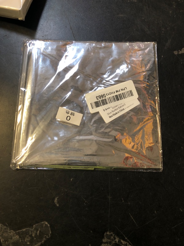 Photo 1 of 0 Balloon - Silver Birthday Number Balloons, 40 Inch Large Foil Balloons for Men Women Boys Girls Silver Themed Birthday Decorations