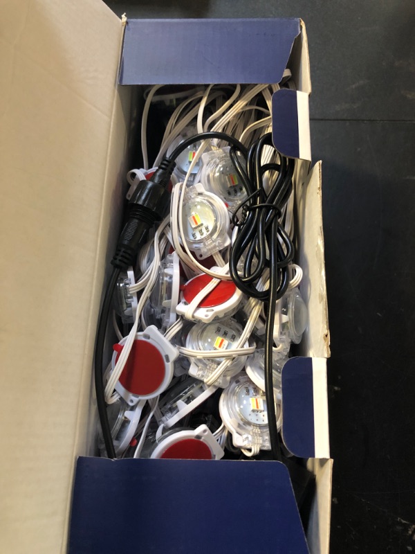 Photo 1 of DIERLIGHT RGB Permanent Outdoor Lights, 200FT Smart LED Eaves Lights with APP & Remote Control, IP67 Waterproof Outdoor String Lights for Christmas, Halloween,Party, Garden, Patio, House Decor