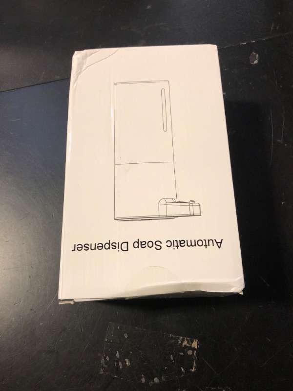 Photo 1 of Automatic Soap Dispenser Liquid Touchless: 13.52oz/400ml Wall USB Rechargeable - 4-Level Adjustable Modern Electric Hand Soap Dispenser - Kitchen Bathroom Kids Family White