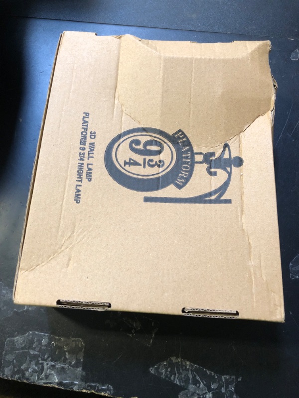 Photo 1 of *MINOR DAMAGE** Weronikate Platform 9 3/4 Sign Light,Movies Metal Wall Hanging Platform Sign Decorative Novelty Light, Room Party Decoration Vintage Hanging Night Light