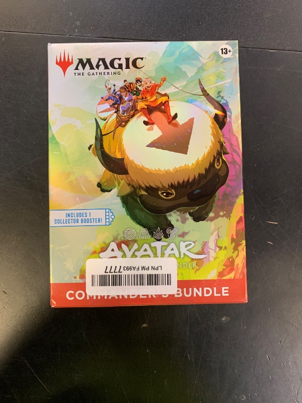Photo 1 of **MISSING AND OPEN PACKS** Magic: The Gathering | Avatar: The Last Airbender Commander’s Bundle | Includes 1 Collector Booster, 9 Play Boosters, 5 Borderless Cards, 30 Lands + Exclusive Accessories