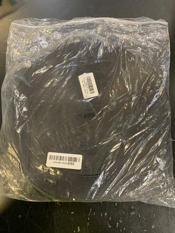 Photo 1 of 1" RV Trim Molding Insert, 100 FT Heavy Duty RV TPE Trim Molding Weather Stripping Exterior Replacement, Waterproof Screw Cover Corner for Camper Travel Trailer Boat Channel, Black