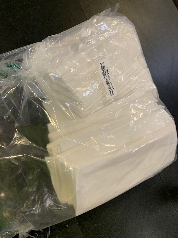 Photo 1 of 100 Pack Paper Napkins Guest Towels Disposable, Premium Quality 2-ply Dinner Napkins Disposable Soft, Absorbent, Party Napkins Wedding Napkins for Kitchen, Dinners or Events (white paper, Count, 100)