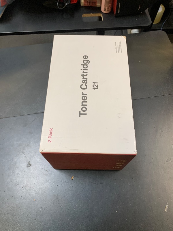 Photo 1 of 121 Black Toner Cartridge Compatible Replacement for Canon 121 CRG121 CRG-121 High Yield Replacement Work for Canon imageCLASS D1620 D1650 1620 1650 Printer (Black, 2 Pack)