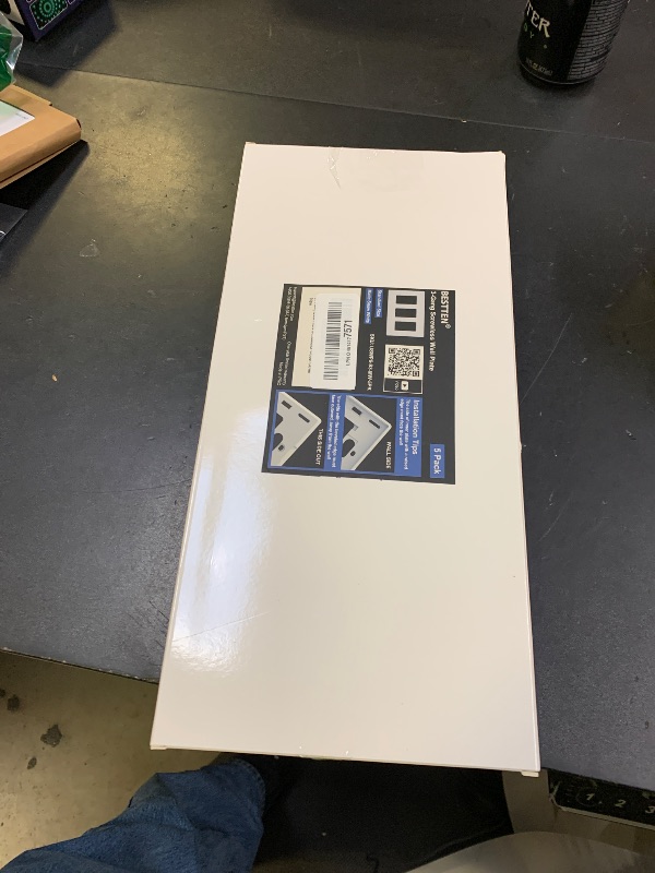 Photo 1 of (5 Pack) BESTTEN USWP6 Matte Snow White 3-Gang Screwless Wall Plate, Decorator Outlet Cover, H4.69” x W6.54”, for Light Switch, Dimmer, USB, GFCI, Receptacle