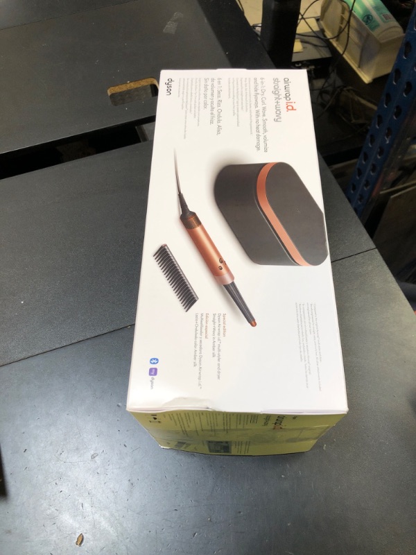 Photo 1 of *SEE CLERK NOTES* Dyson Airwrap i.d. Multi-Styler, Allure Winner, Bluetooth Connected, No Heat Damage, 6-in-1 Versatility, Intelligent Hair Styler