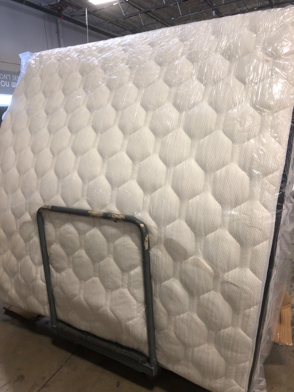 Photo 1 of EGOHOME King Size Memory Foam Mattress, 12 Inch Bed Mattress in a Box with Cooling Green Tea Gel, Relieve Pressure with Medium Support, CertiPUR-US Certified, 80''L x 76''W, White