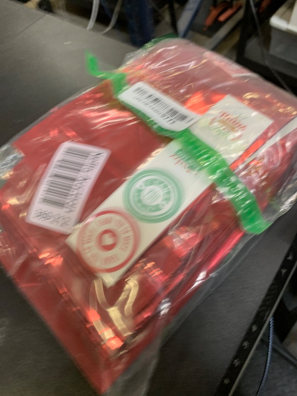 Photo 1 of 100PCS Mylar Bags for Food Storage?Resealable Bags for Small Business with Clear Windonw,5.5x7.9 inch Smell Proof Bags Stand Up Zip Pouches Aluminum Foil Sealable Bags for Packaging Cookie,Snack