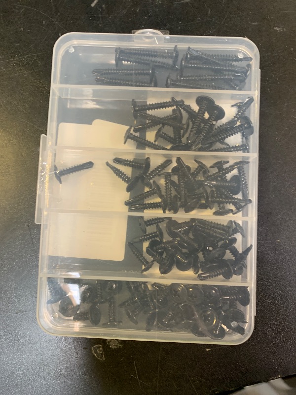 Photo 1 of #8 Self Tapping Screws,410 Stainless Steel Self Tapping Screws for Metal,Modified Truss Head Self Drilling Screws(1/2",5/8",3/4",1",1-1/4") Sheet Metal Screws for Metal