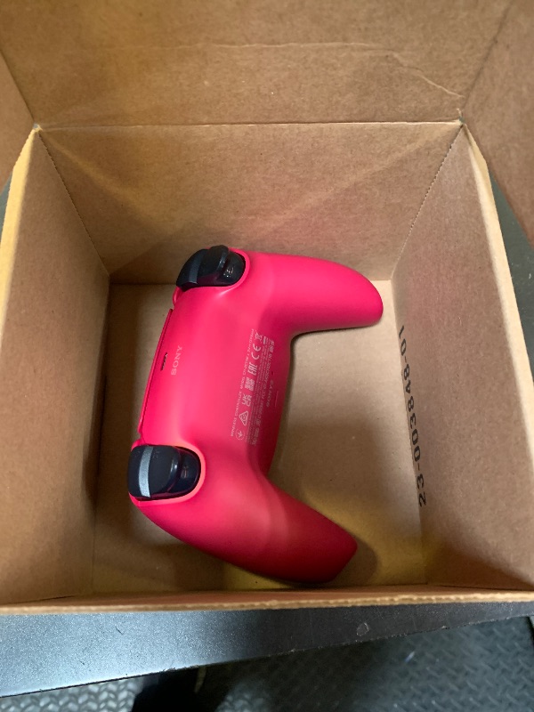 Photo 3 of PlayStation DualSense Wireless Controller - Cosmic Red (Renewed Premium)