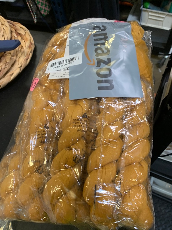 Photo 1 of 12 Pack Cheesecloth Table Runner, Runner Gauze Boho Wedding Decor Romantic Table Runner for Wedding Birthday Party(35" x 118")(Ginger)