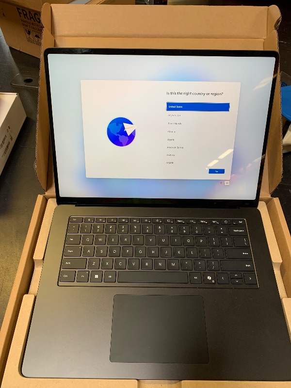 Photo 1 of 2024 Microsoft Surface Laptop 7th Edition, Copilot+ PC, 15in Snapdragon X-Elite 64GB RAM 1TB SSD Win 11H Black (Renewed)
