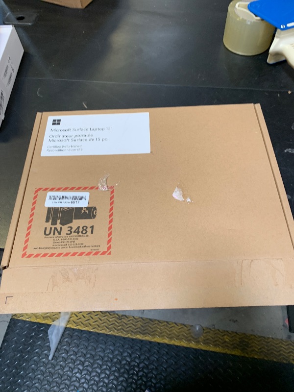 Photo 1 of 2024 Microsoft Surface Laptop 7th Edition, Copilot+ PC, 15in Snapdragon X-Elite 64GB RAM 1TB SSD Win 11H Black (Renewed)