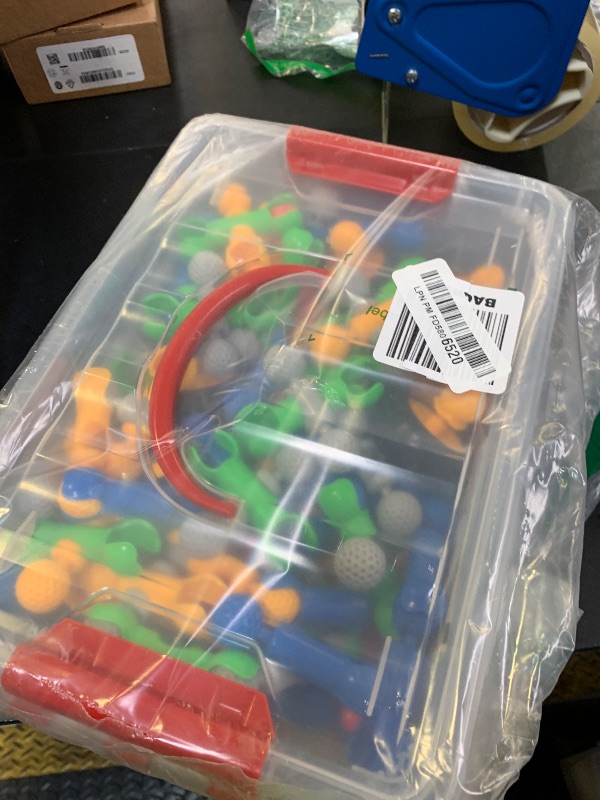 Photo 1 of 170 Pcs Building Toys for Kids Ages 4-8 with Toy Box Storage, Idea Guide, Building Blocks STEM Toys for 3 4 5 6 7 8 9 Year Old Creative Kids Activity, Christmas Birthday Gifts for Boys Girls