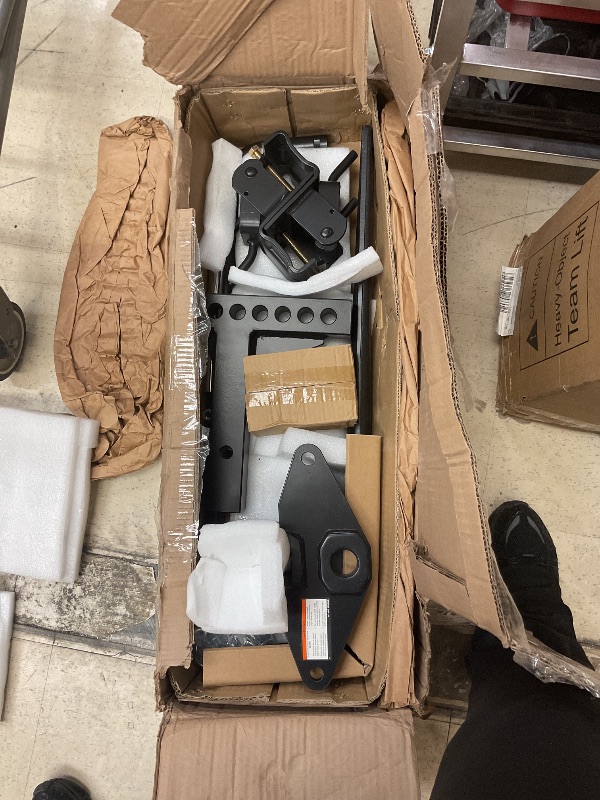 Photo 1 of Blue Ox BXW1000 SwayPro Weight Distributing Hitch 2? Receiver for Trailer | 7 Hole Shank | 10,000 lbs Maximum Towing | Levels Out Ride to Restore Control and Stability