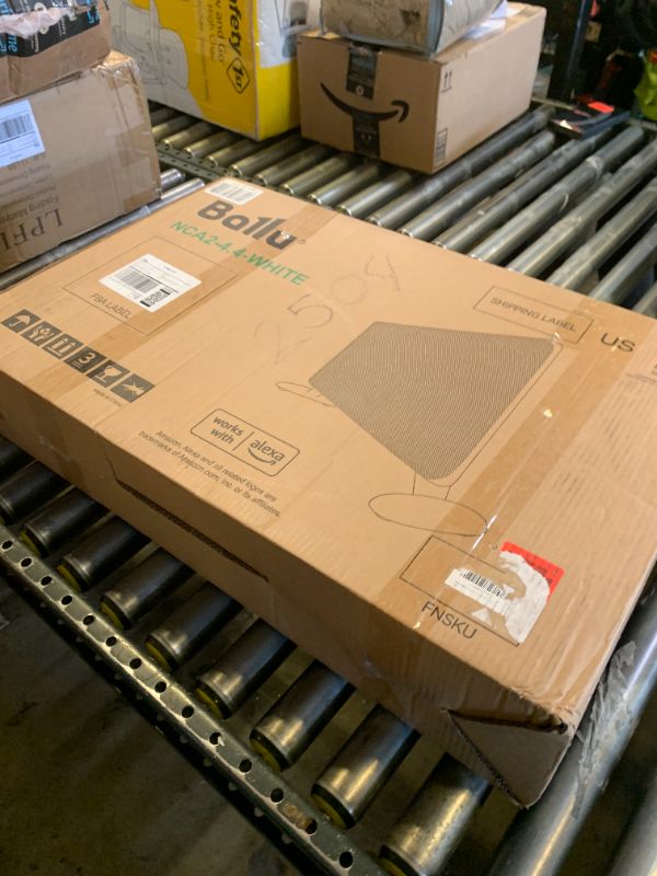 Photo 1 of Ballu Mica Infrared Space Heater Indoor Use,Large Room Panel Heater with Programmable Thermostat,WiFi App Control,Portable Stand or Wall Mount,Energy Efficient Smart Quiet Heater,Work with Alexa,White