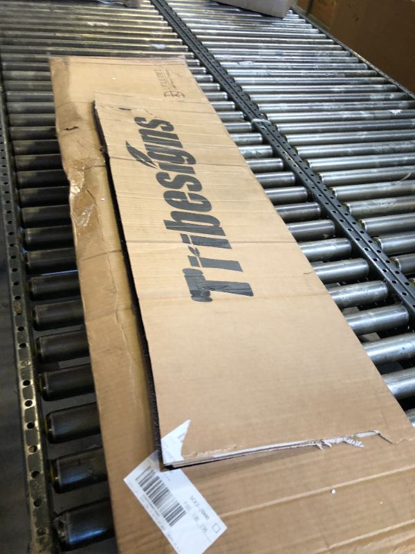 Photo 1 of missing pieces---------------------LITTLE TREE 47 Inches Console Table, Sofa Table with Storage, Modern Entryway Table for Hallway, Narrow Long Sofa Entryway Table for Living Room, Brown