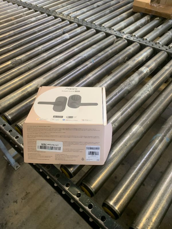 Photo 1 of Aqara Smart Lock U300, Fingerprint Keyless Entry Door Lock with Handle, Matter Over Thread with Apple Home Keys, Touchscreen Keypad, Smart Lever Lock Supports Apple Home, Alexa, Google, IFTTT, Black