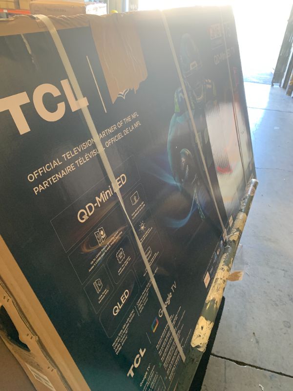 Photo 1 of TCL 75 Inch Class QM6K Series | Mini LED QLED 4K HDR | 75QM6K, 2025 Model | 120HZ-144HZ High Brightness Smart Google TV Dolby Atmos Onkyo Audio | Voice Remote Alexa Gaming Streaming Television