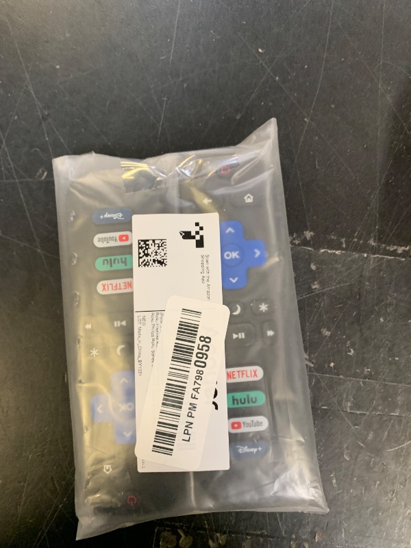Photo 1 of (Pack of 2) Replacement Remote Control Only for Roku TV, Compatible for TCL Roku/Hisense Roku/Onn Roku/Sharp Roku/Element Roku/Westinghouse Roku/Philips Roku Smart TVs (Not for Roku Stick and Box)