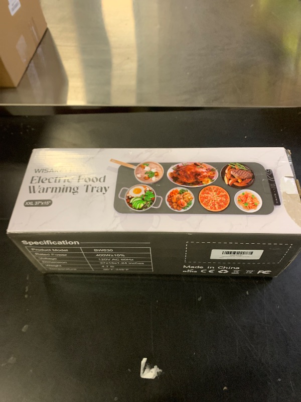 Photo 1 of ?????? Warming Mat for Food XXL 37”x15” Food Warming Mat 10s Fast Heating Pad with APP Control Electric Warming Tray for Parties Buffet 99h Timer Portable Countertop Food Warmer Christmas Gift