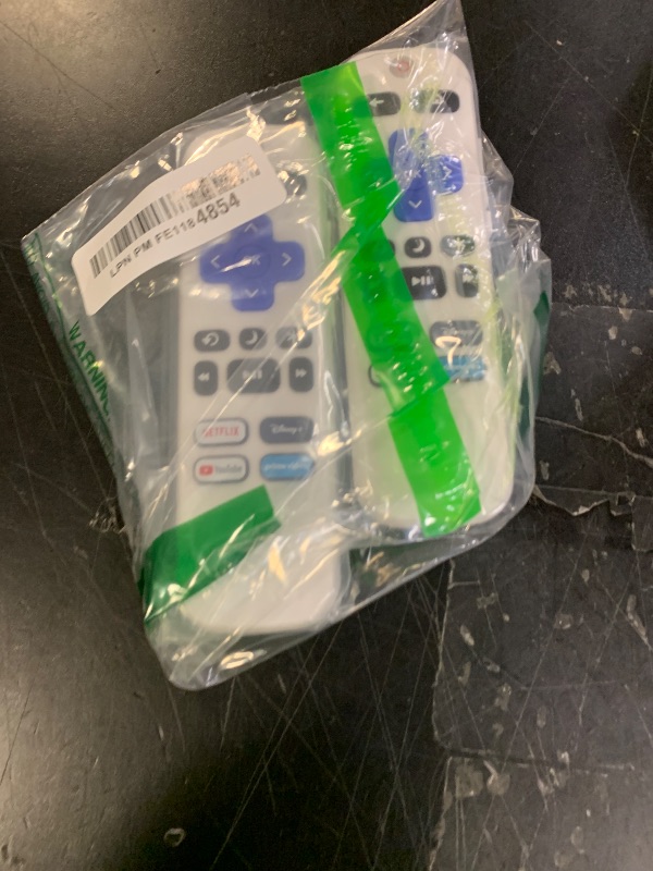 Photo 1 of (Pack of 2) Remote Control Only for TCL Onn Hisense Sharp Philips Westinghouse Insignia Element TLC Roku Smart TV Ruko Ruku Roko Remotes Replacement-1 Year Warranty