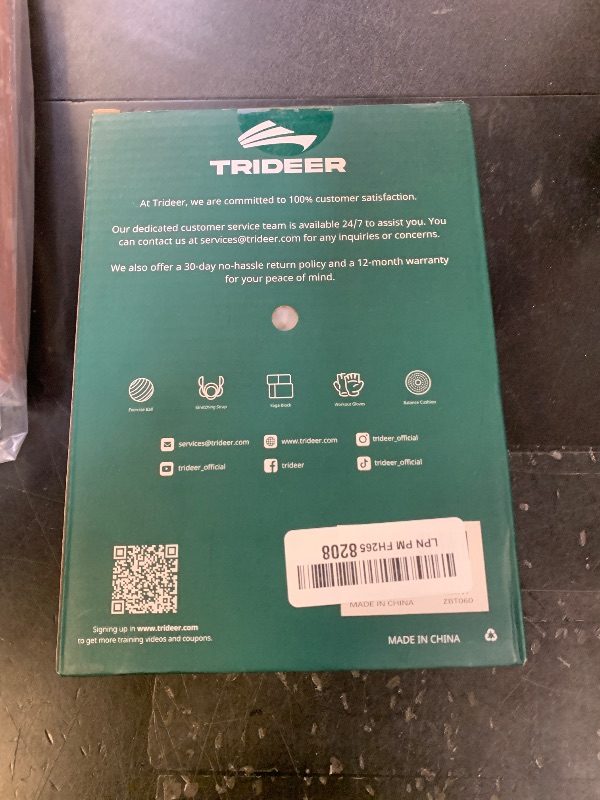 Photo 1 of Trideer Stretching Strap for Physical Therapy, Non-Elastic Yoga Strap with 10 Loops, Durable Nylon Stretch Bands for Exercise, Pilates, Gymnastics, Leg Stretcher with Guidance