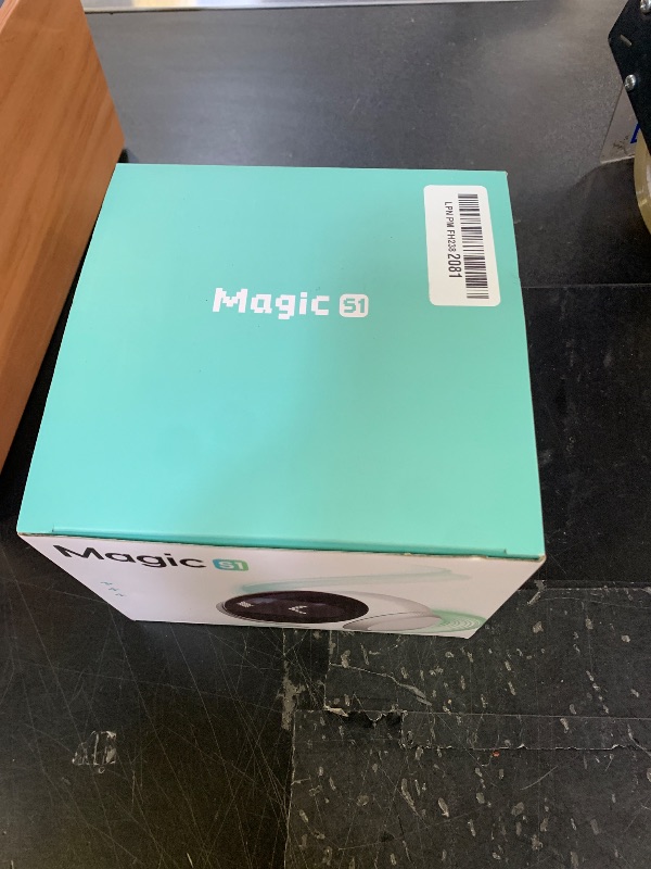 Photo 1 of Crigge Magic S1 Indoor Security Robot Camera 1080P Movable Pet Camera with App Control, 2-Way Audio, Motion Detection, Night Vision, Auto-Recharge, Smart Home Cam for Pet/Elderly/Baby (White)