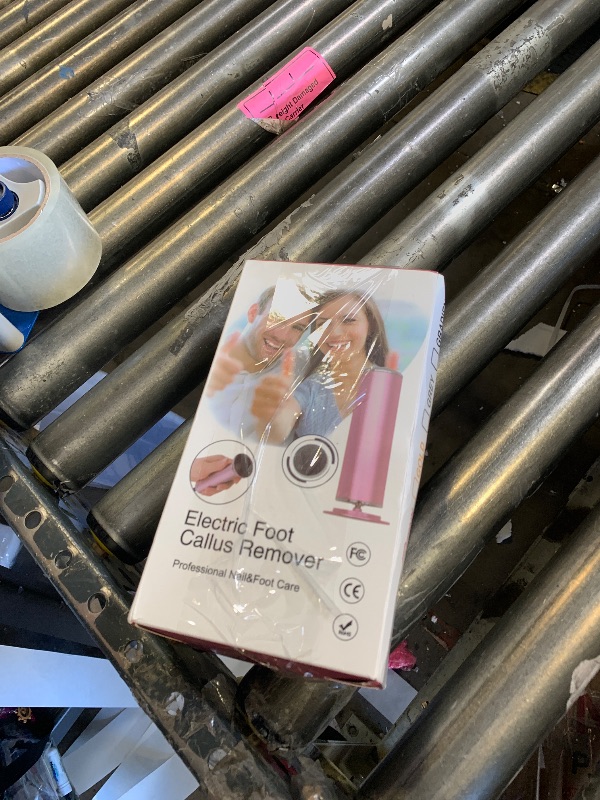 Photo 1 of HayZBao Electric Foot Callus Remover - Callus Remover for Feet,Professional Pedicure Tool for Dead Skin and Calluses,Adjustable Speed Foot File with 60 Pcs Sandpaper Discs - Pink