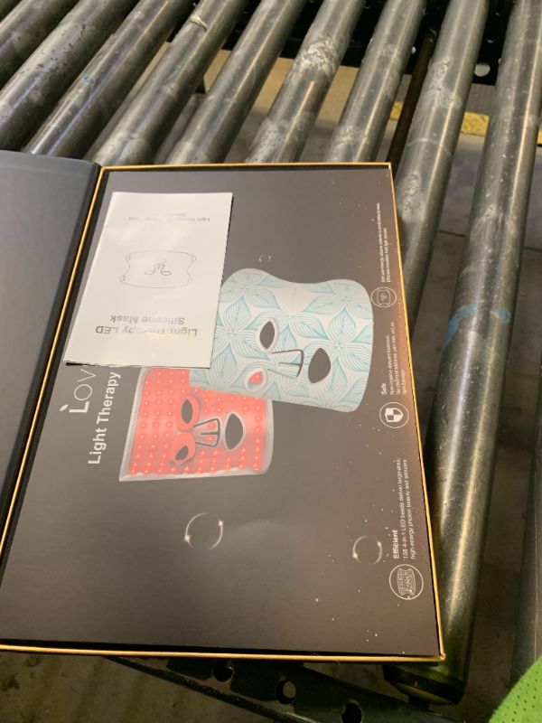 Photo 1 of Lovsheme Red Light Therapy for Face, LED Face Mask Light Therapy, 5 Light Modes, 432 High-Density Light Beads, Red Light Therapy Mask for Acne, Wrinkles, Skin Rejuvenation, Professional Home Skincare