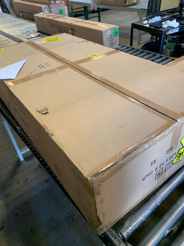 Photo 1 of LOCALAND Gray Vanity Sink Top, 48 Inch Engineered Stone Vanity Top with Double Sinks, 8 Inch Widespread Faucet Holes with Center Sink Countertop, Modern Vanity Top with 4” Height Backsplash