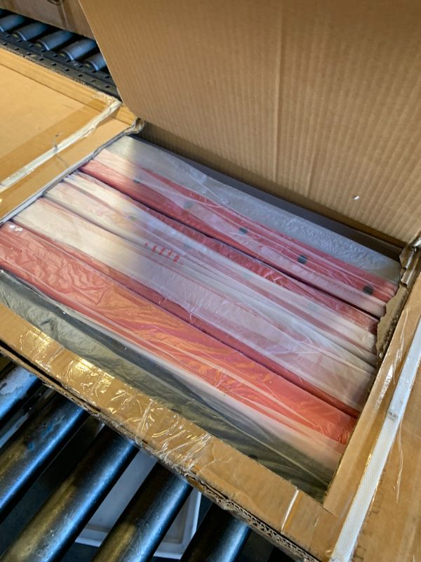 Photo 1 of 5-in-1 Power Cage with Cable System, 2000LBS Home Gym Squat Rack with LAT Pull Down System & Cross Accessories, Multi-Function Home Gym Workout Machine, Red