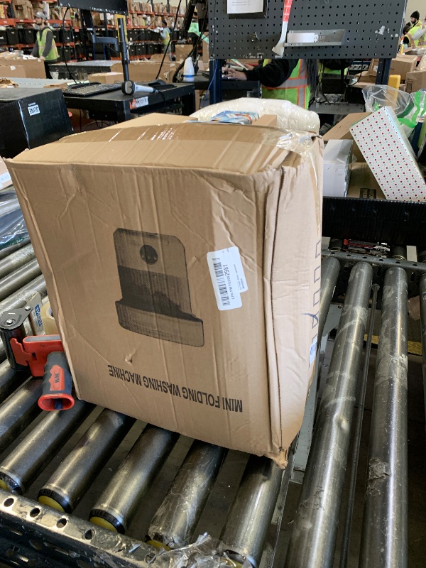 Photo 1 of 16L Large Capacity Portable Washing Machine, Laundry Washer Cleaning for Underwear, Baby Clothes, Shirts,Small Delicates. Foldable Mini Washer and Dryer Combo for Apartment,Hotel,Camp,RV,Travel(Green)